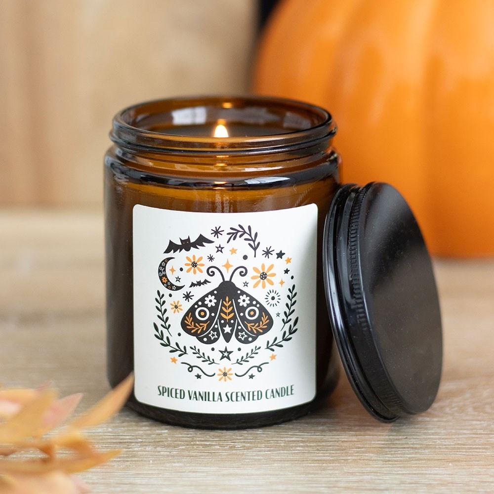 Something Different - Frightful Folk Moth Spiced Vanilla Geurkaars - Multicolours